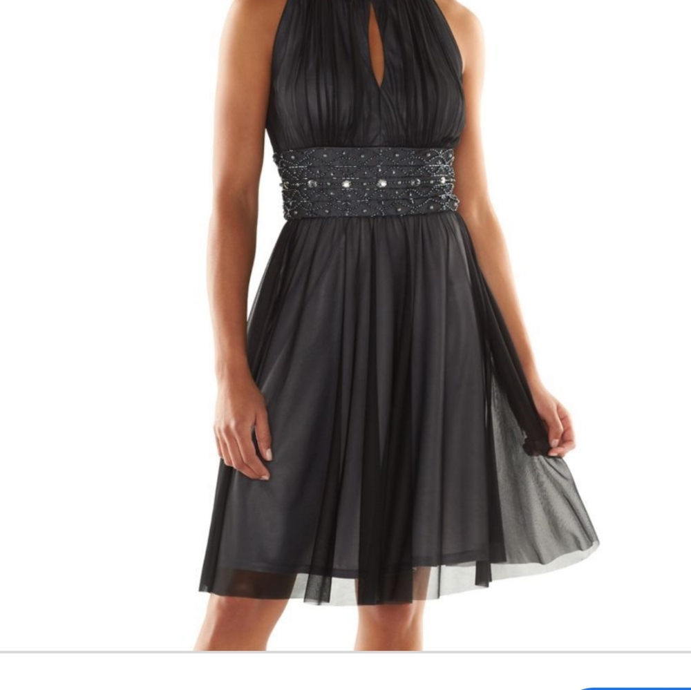 Jessica Howard Beaded Waist Dress